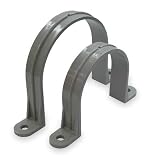 CANTEX 5133735 Conduit Pipe Strap,2 Hole,2 In,PVC