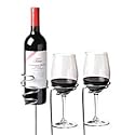 True Fabrications Picnic Stix Set, Wine Bottle and Wine Glass Holder/Stakes