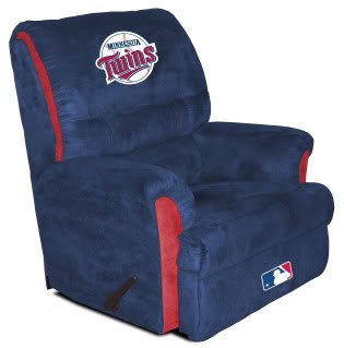 Home Team MLB Minnesota Twins Big Daddy Recliner