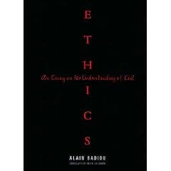 Ethics: An Essay on the Understanding of Evil (Wo es war)