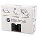High-Density Can Liner, 40 x 48, 45gal, .866mil, Black, 25/Roll, 6 Rolls/Carton