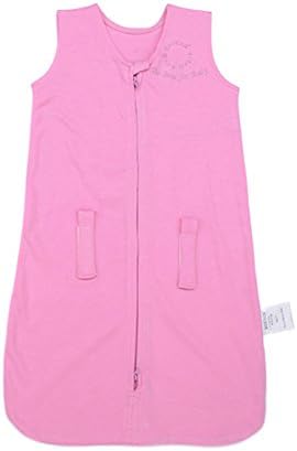 2 in 1 SleepSack 100% Cotton Swaddle, Small, Pink