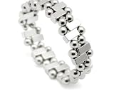 HF Bracelet   Nickel Plated Rare Earth Magnets in Variety Styles of Bracelet