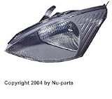 Light - Headlight For: 2003-2004-2005 Ford Focus Complete New Aftermarket OEM Replacement