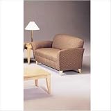 Stationery&Grocery Online Shop Ranking 83164. Rebecca Love Seat Finish: Pearwood, Fabric: Prism - Kelly Green