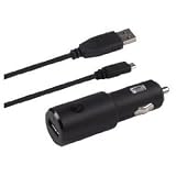 ECOMOTO MidRate Car Charger with microUSB Cable (One USB port with 500mAH output)