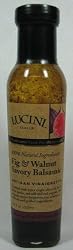 Lucini All Natural Fig and Walnut Savory Balsamic Artisan Vinaigrette 8. 5 oz.