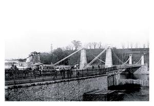 30 x 20 Stretched Canvas Poster Trolley Bridge, Philadelphia, PA