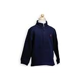 POLO RALPHLAUREN（ポロ ラルフローレン）　プルオーバー 長袖 衿付き ジップアップ CRUISE NAVY ネイビー 4A 【並行輸入品】