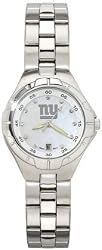 New York Giants Womens Pearl Mop Dial Bracelet Watch