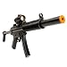 Heavy Airsoft Gun Full Size Replica MP5SD New Generation LOADED w/ Electronic Scope & 2 Magazines ENHANCED & STYLISH