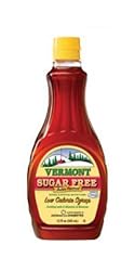 Vermont Sugar Free Syrup, 12-Ounce Bottles (Pack of 6)