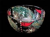 Golf - 19th Hole Design - Hand Painted - Serving Bowl - 6 inch diameter