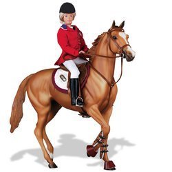Breyer Horses: 8 Show Jumping Brenda Doll by Reeves International Inc.