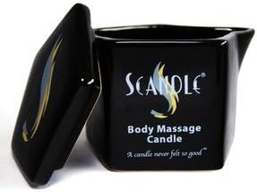 Scandle Candle Fresh Blend Aromatherapy Body Candle 10 oz. Ceramic Canister