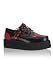 Men'S 2 Inch Platform Argyle Vegetarian Creeper Shoe