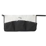 Bracken Creek 4-Pocket Apron with Grommet Trim - Black