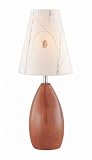 Lite Source LS-20047 Walnut One Light Table Lamp with Paper Shade