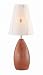 Lite Source LS-20047 Walnut One Light Table Lamp with Paper Shade