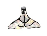 Lab Opal Pendant STERLING SILVER .925 Whale's Tail