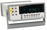 FLUKE 8808A/SU 120V 5.5 DUAL DIGITAL DISPLAY BENCH MULTIMETER WITH SW USB CABLE KIT, 0.015 PERCENT V DC ACCURACY, 47 TO 440 HZ FREQUENCY
