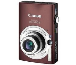 Canon - Digital Ixus 80 IS chocolate brown