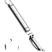 Kitchen Craft Professional Stainless Steel Short Oval Handled Swivel Peeler