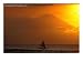 Boat Sailing Past Mt Agung Across Lombok Strait Gunung Agung, Bali, Indonesia, Photographic Print by John Borthwick, 40x30