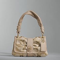 Coach Signature Parker Demi Shoulder Bag Tote 13408 Sand