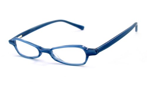 Click here to buy Calabria Readers Full Readers (Women) Reading Glasses - Handmade Zyl - 810 Blue by Calabria Readers.