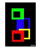 Square Atoms Fantasy Photographic Poster Print by Asbjorn Lonvig, 16x20