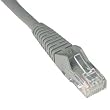 Tripp Lite N201-050-GY Cat6 Gigabit Gray Snagless Patch Cable RJ45M/M - 50ft