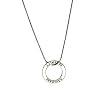 Affirmation Charm on Snake Chain