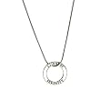 Affirmation Charm on Snake Chain