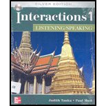 Interactions 1 Listening/Speaking, Silver Edition (Student Book with Audio CD)