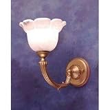 05-2281-U5-55 U Wall sconce in Toscana and white alabaster by LEDS