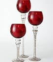 Home Essentials "Charisma" Red Hurricane Set