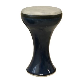 Baby Ceramic Doumbek  Fiberskin  Blue