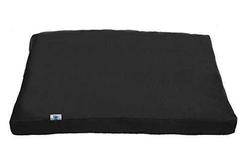 Zen Naturals Square Zabuton Meditation Cushion Stuffed firm with Cotton to Support Your Legs and Knees