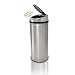 Health & Personal Care : iTouchless IT13RCB 42L NX Touchless Trashcan Round Stainless Black Top