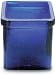 Square Glass Candle Holder - Cobalt