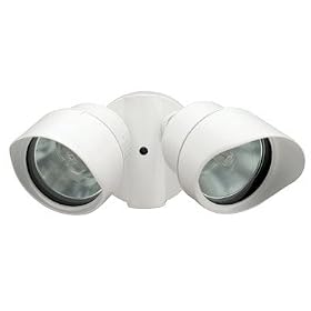 Lithonia Flood OFTR200Q120LPWH 1 Light (5"H x 9"W) Outdoor Security Flood Lights Lighting in White