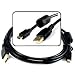 Gold-Series USB 2.0 Mini-B 5pin Digital Camera Interface Cable w/ Ferrite Core for Hewlett Packard, Kodak, Konica Minolta, Kyocera, Leica, Nikon, Olympus, Panasonic, Pentax, Polaroid, and Many More!