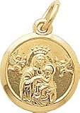 Madonna And Child Charm by Rembrandt Charms