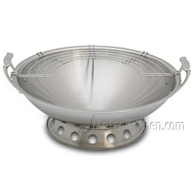 All-Clad Stainless Semi-Round Bottom Wok by All-Clad