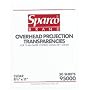 SPR95000 - Overhead Transparencies, 4.0 Mil, 8-1/2x11, 50 Ct, Clear