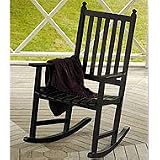 Eucalyptus Black Outdoor Rocking Chair 31GVVHYRSOL. SL160 Eucalyptus Black Outdoor Rocking Chair