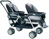 Peg Perego Duette MT Double Stroller Pattern: Black Sable