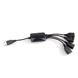 NEEWER Portable USB Expansion Hub for Mouse, Keyboard, Speaker & Other USB Devices