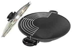 Swiss Diamond - 14.1" Covered Wok w/Rack